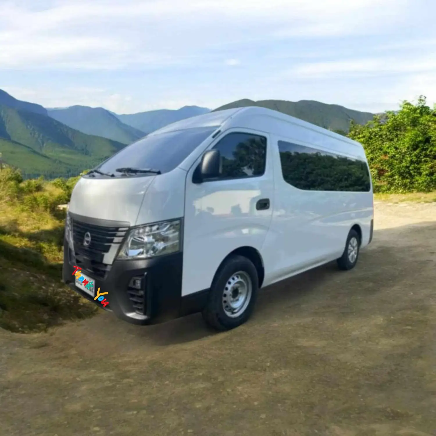 Spacious van rental for tours in Cebu and Bohol
